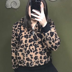Cheetah Print Hoodie